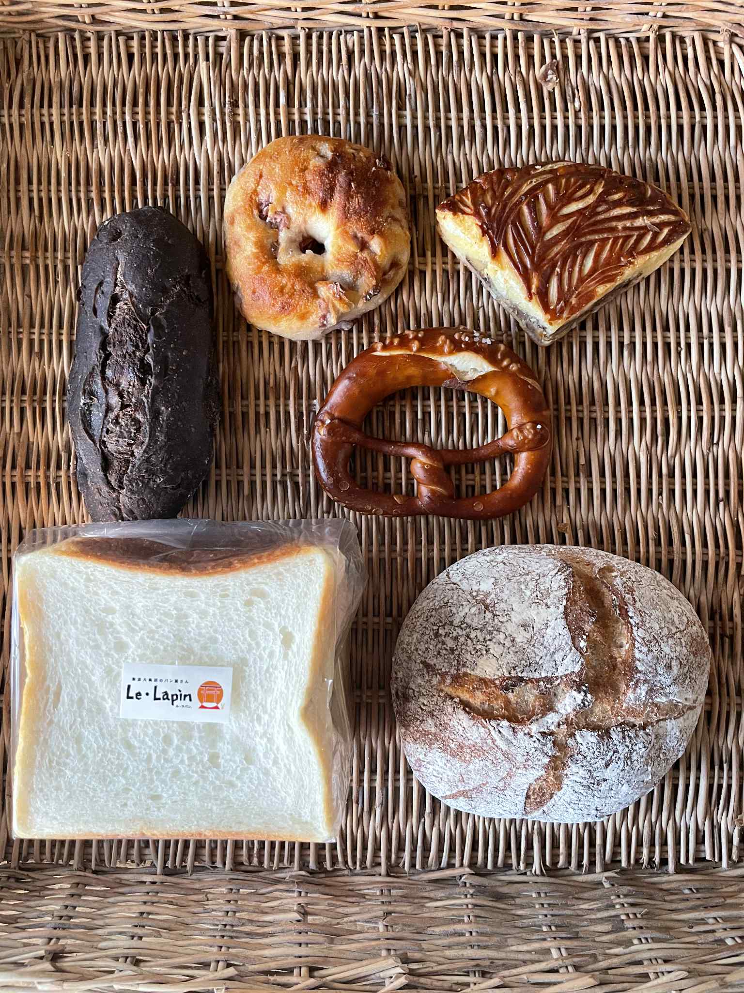 ル・ラパンさんから送られてきたアソート